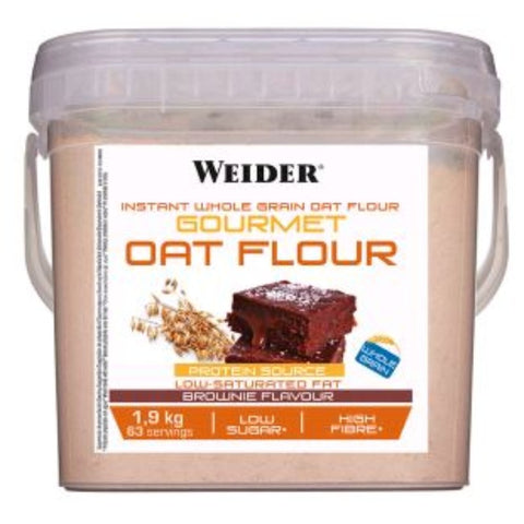 Comprar online OAT GOURMET FLOUR (HARINA DE AVENA) COOKIE BAG 1 k de WEIDER. Imagen 1