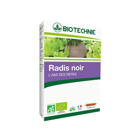 Comprar online RABANO NEGRO BIO 20 ampollas BIO de BIOTECHNIE. Imagen 1