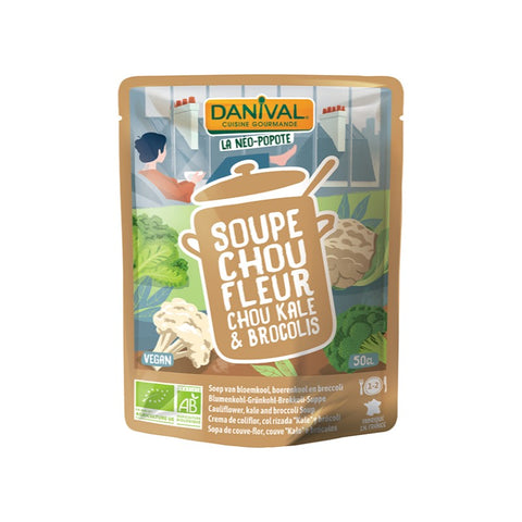 Comprar online CREMA DE COLIFLOR Y KALE BIO 520 gr de DANIVAL. Imagen 1