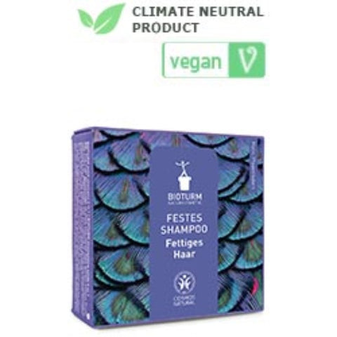 Comprar online CHAMPU SOLIDO CABELLOS GRASOS 100 GR VEGANO de BIOTURM. Imagen 1