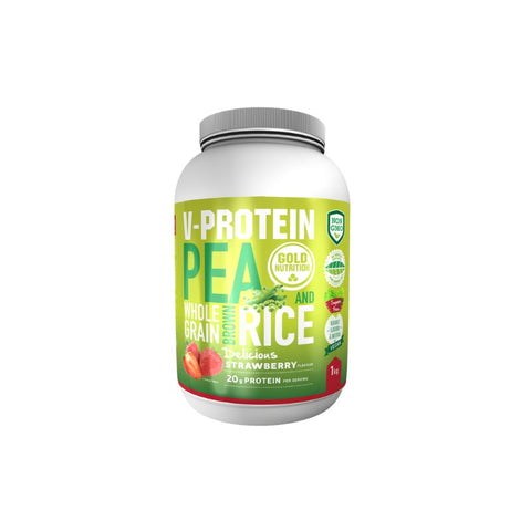 Comprar online V-PROTEIN FRESA 1KG GN  SpectraÍ de GOLD NUTRION. Imagen 1
