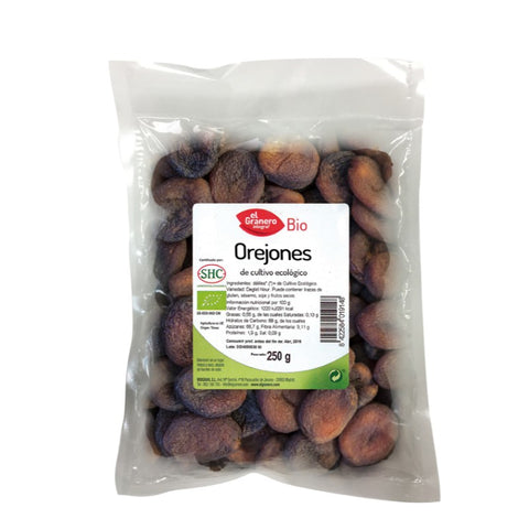 Comprar online OREJONES BIO 250 gr de EL GRANERO INTEGRAL. Imagen 1