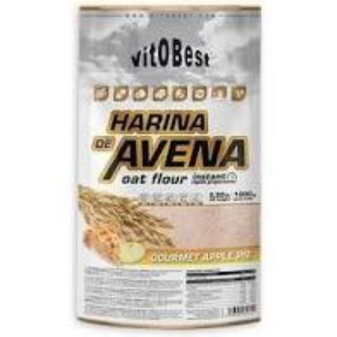 Comprar online HARINA DE AVENA 1 Kg TARTA DE MANZANA de VIT.O.BEST. Imagen 1