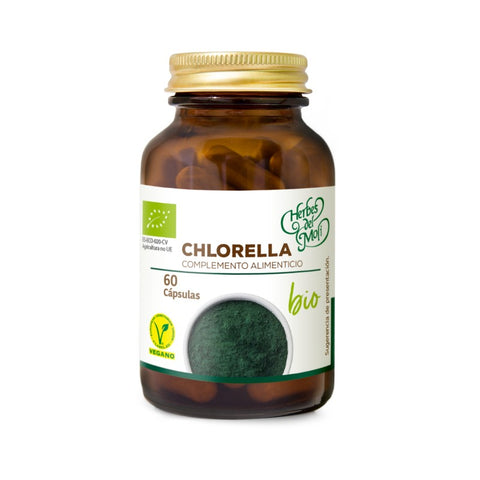 Comprar online CHLORELLA 100% BIO 60 Caps de HERBES DEL MOLI. Imagen 1