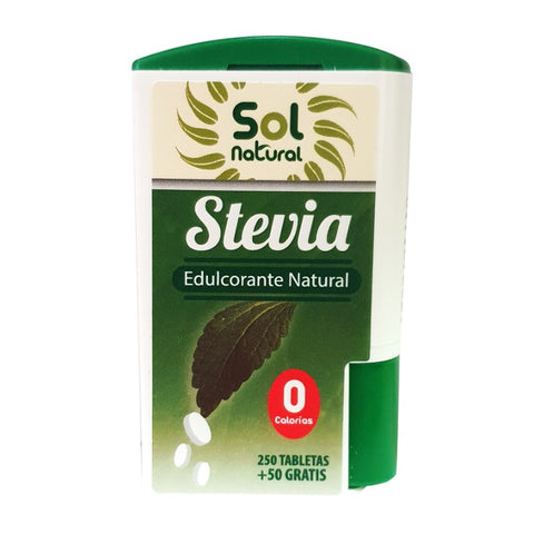 Comprar online STEVIA EN TABLETAS 300 Tab. de SOLNATURAL. Imagen 1