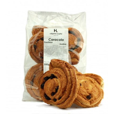 Comprar online CARACOLAS TRIGO CON FRUCTOSA 350 gr de HORNO DE LEÑA. Imagen 1