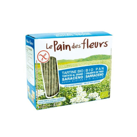 Comprar online PAN SARRACENO SIN SAL SIN GLUTEN BIO 150 GR. de LE PAIN DES FLEURS. Imagen 1