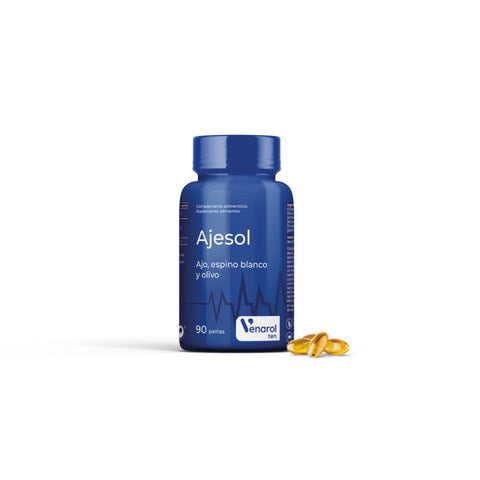 Comprar online AJESOL (AJO ESPINO BLANCO Y OLIVO) 90 Caps de HERBORA. Imagen 1
