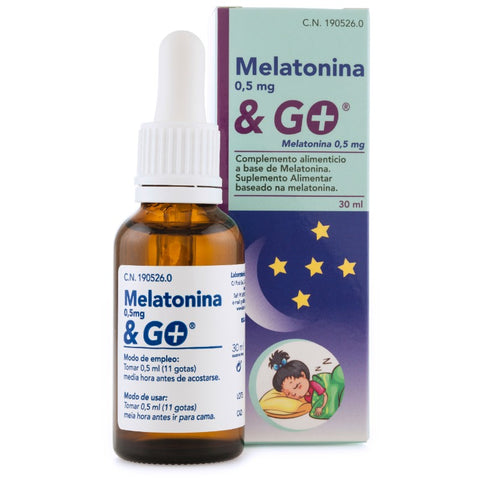 Comprar online MELATONINA GOTAS & GO 30 ML de PHARMA&GO. Imagen 1