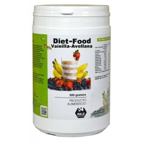 Comprar online DIET FOOD VAINILLA AVELLANA 500 gr de NALE. Imagen 1