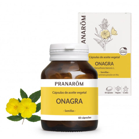 Comprar online ACEITE ONAGRA CAPSULAS 60 CAPS de PRANAROM. Imagen 1
