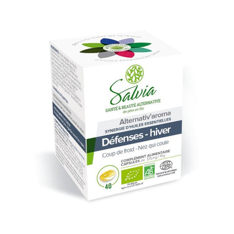 Comprar online ALTERNATIV'AROMA DEFENSAS/INVIERNO 40 Cap de SALVIA. Imagen 1