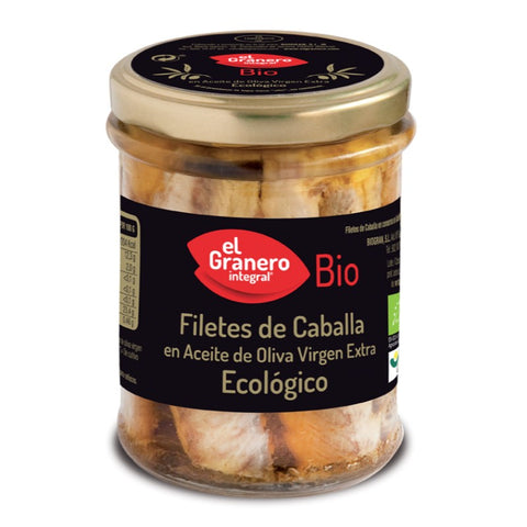 Comprar online FILETES DE CABALLA BIO 195 gr de EL GRANERO INTEGRAL. Imagen 1