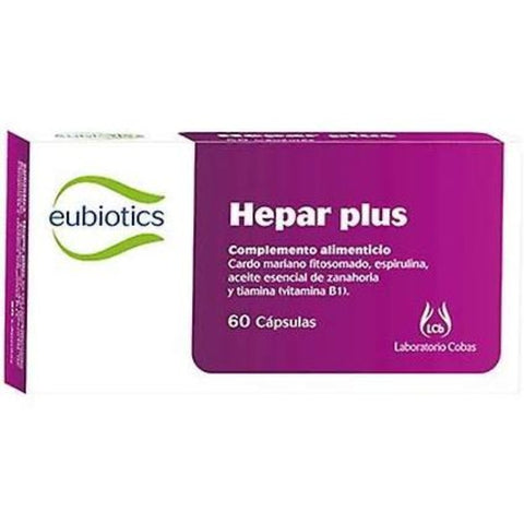 Comprar online EUBIOTICS HEPAR PLUS 60 caps de COBAS. Imagen 1