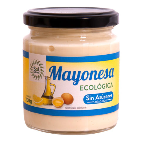 Comprar online MAYONESA BIO 200 g de SOLNATURAL. Imagen 1