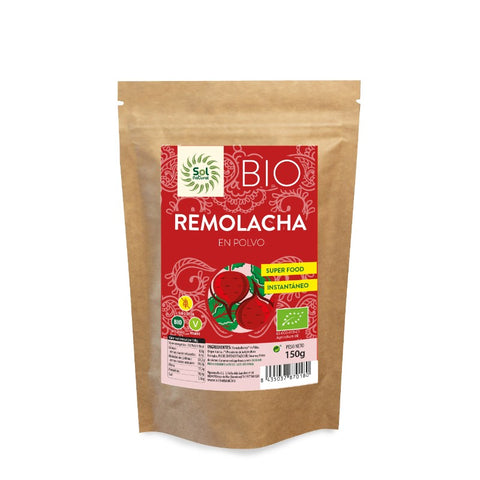 Comprar online REMOLACHA ROJA EN POLVO BIO 150 g de SOLNATURAL. Imagen 1