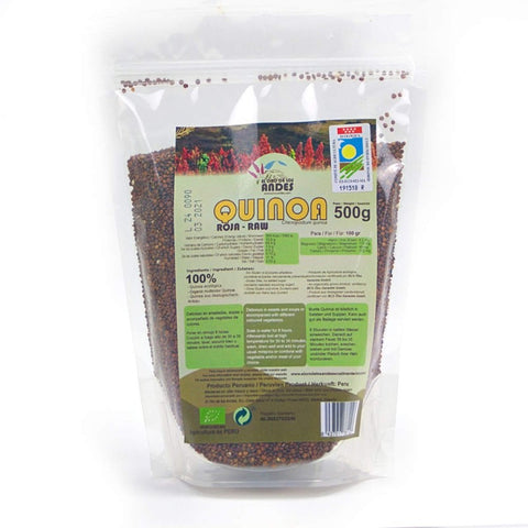 Comprar online QUINOA ROJA 500G de ORO DE LOS ANDES. Imagen 1