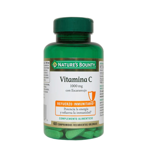 Comprar online VITAMINA C CON ESCARAMUJO 60 Comp Recubiertos de NATURE´S  BOUNTY. Imagen 1