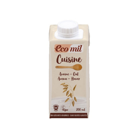 Comprar online ECOMIL CUISINE OAT BIO 200 ML de NUTRIOPS. Imagen 1
