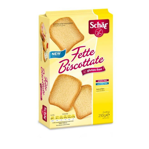 Comprar online PAN TOSTADO TOSTAS 260GR FETTE BISCOTTATE de DR. SCHAR SRL. Imagen 1