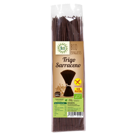 Comprar online SPAGUETTI TRIGO SARRACENO BIO SIN GLUTEN 250 g de SOLNATURAL. Imagen 1