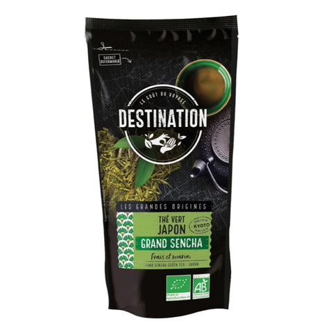 Comprar online TE VERDE SENCHA JAPON BIO 80 gr de DESTINATION. Imagen 1