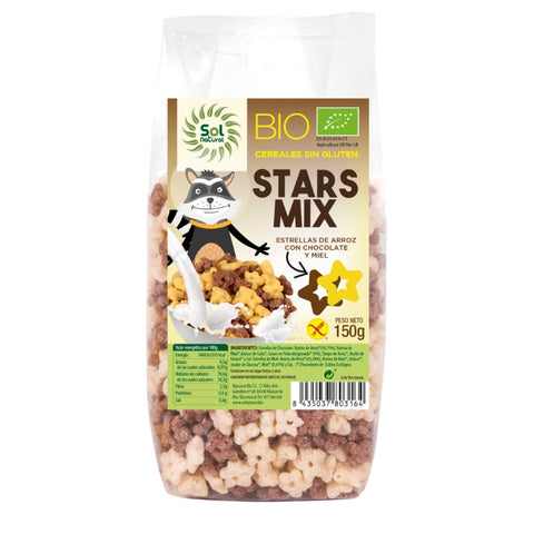 Comprar online STAR MIX CHOCO-MIEL SIN GLUTEN BIO 150 g de SOLNATURAL. Imagen 1