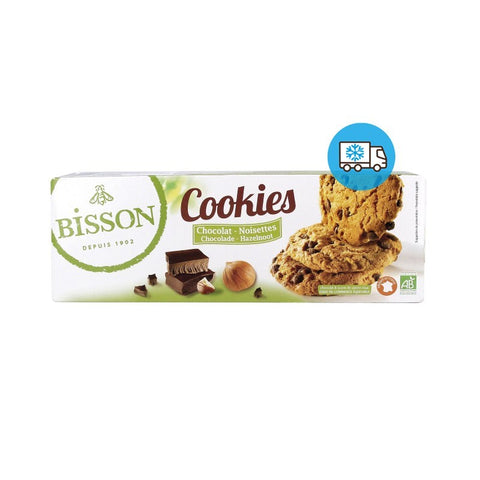 Comprar online GALLETA COOKIES CHOCOLATE AVELLANAS BISSON 200G de BISSON. Imagen 1