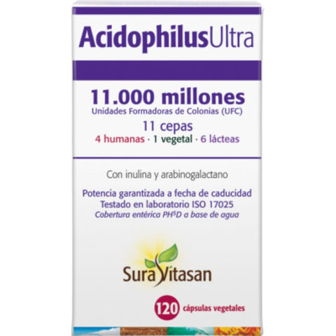 Comprar online ACIDOPHILUS ULTRA  10 Cap de SURA VITASAN. Imagen 1