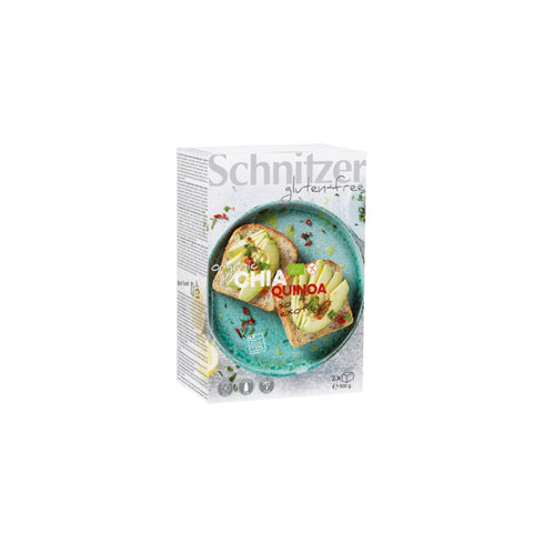 Comprar online PAN MOLDE CHIA QUINOA S/G SCHNITZER 500 G de SCHNITZER. Imagen 1