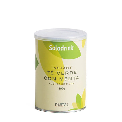Comprar online SOLODRINK TE VERDE 150 gr (SIN AZUCAR) de DIMEFAR. Imagen 1