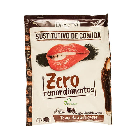 Comprar online SOBRE BATIDO SUSTITUTIVO CHOCO AVELLANA 52 gr ZERO de DRASANVI. Imagen 1