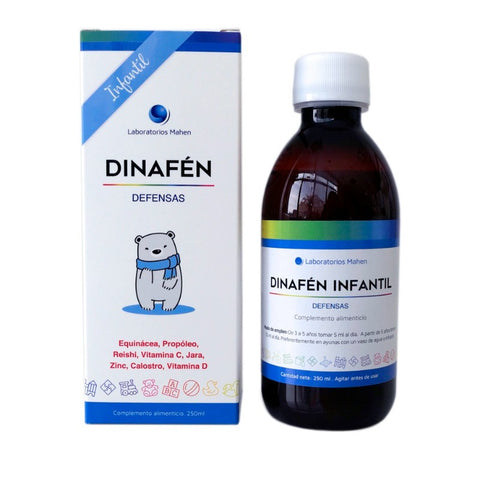 Comprar online DINAFEN INFANTIL 250 ml de MAHEN. Imagen 1