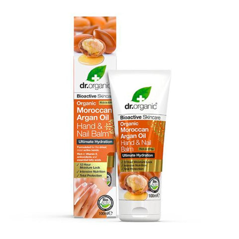 Comprar online BALSAMO MANOS Y UÑAS DE ACEITE DE ARGAN MARROQUI 1 de DR ORGANIC. Imagen 1