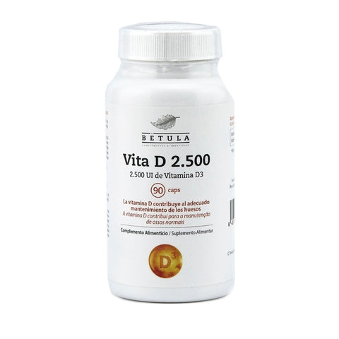 Comprar online VITA D 2500 90 cap de BETULA. Imagen 1