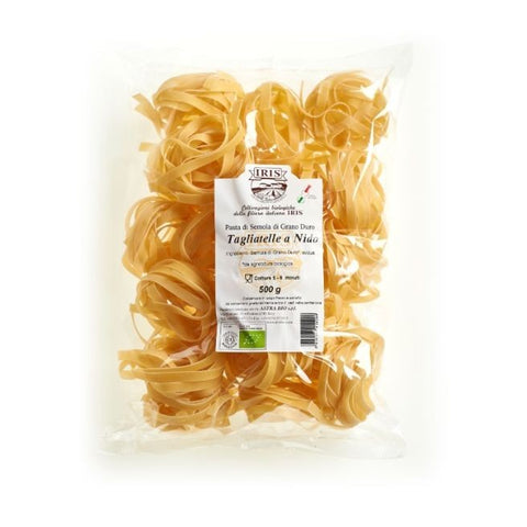 Comprar online TAGLIATELLE NIDOS TRIGO DURO IRIS 500 G de IRIS. Imagen 1