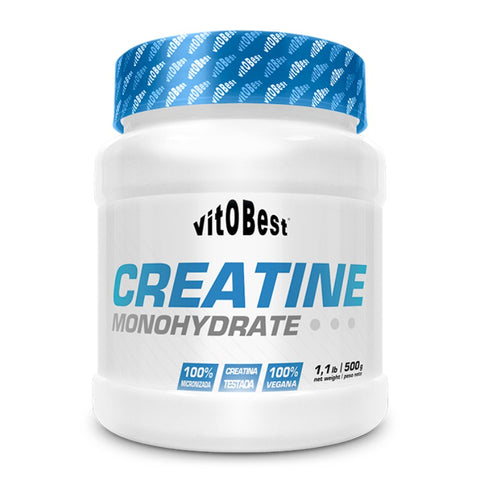 Comprar online CREATINA POWER 500 gr 100% MICRONIZADA-NEUTRA de VIT.O.BEST. Imagen 1