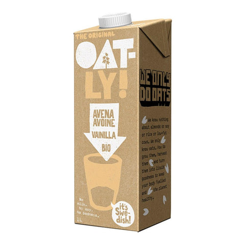Comprar online BEBIDA AVENA VAINILLA OATLY BIO 1L de OATLY. Imagen 1
