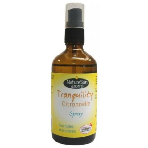 Comprar online TRANQUILITY SPRAY CITRONELA 100 ML BIO de NATURESUN AROMS. Imagen 1