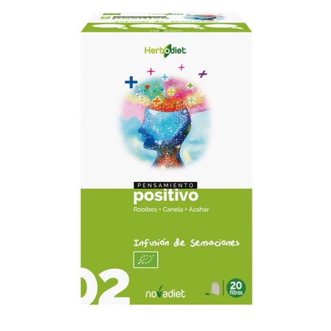 Comprar online PENSAMIENTO POSITIVO INFU 20 filtros de NOVADIET. Imagen 1