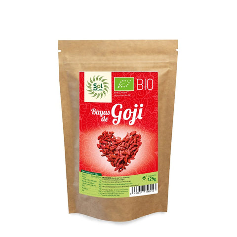 Comprar online BAYASßDEßGOJI BIO 125 g de SOLNATURAL. Imagen 1