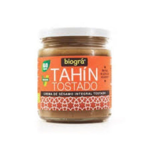 Comprar online TAHIN INTEGRAL TOSTADO 400G de BIOGRÁ (SORRIBAS). Imagen 1
