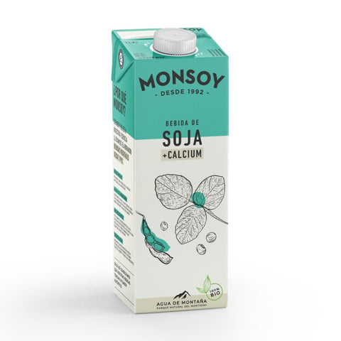 Comprar online BEBIDA DE SOJA CALCIO BIO 1 L de MONSOY. Imagen 1
