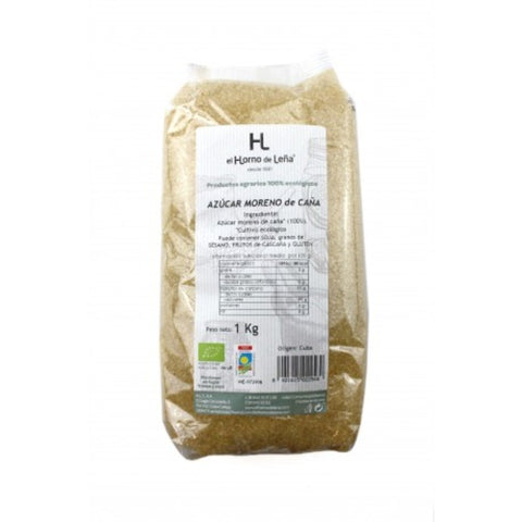 Comprar online AZUCAR MORENO DE CAðA ECO  1 Kg de HORNO DE LEÑA. Imagen 1