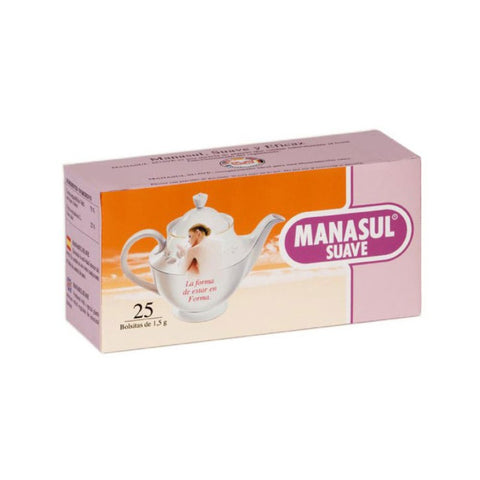 Comprar online MANASUL TE SUAVE 25 Bolsitas de MANASUL. Imagen 1