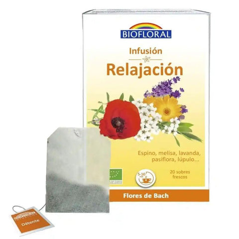 Comprar online INFUSION RELAJACION BIO X 20 SOBRES 24 GR de BIOFLORAL. Imagen 1