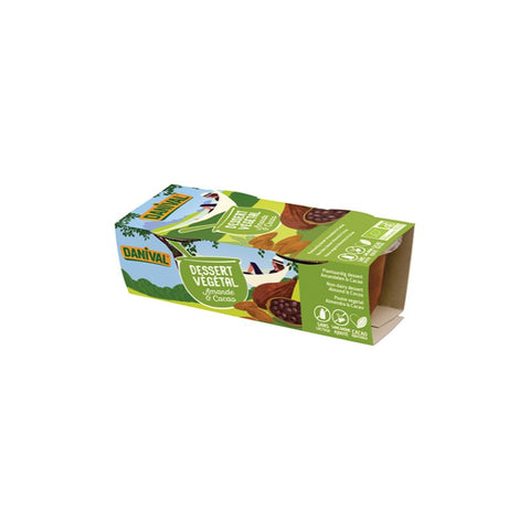 Comprar online POSTRES VEGETALES DE ALMENDRA Y CACAO CIO 200 gr de DANIVAL. Imagen 1