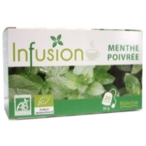 Comprar online INFUSION MENTA PIPERITA 20 filtros BIO de BIOTECHNIE. Imagen 1