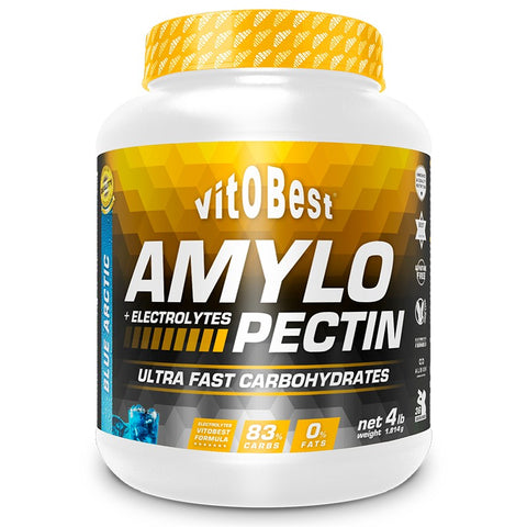 Comprar online AMYLOPECTIN + ELECTROLYTES 4 LB SABOR BLUE ARTIC de VIT.O.BEST. Imagen 1
