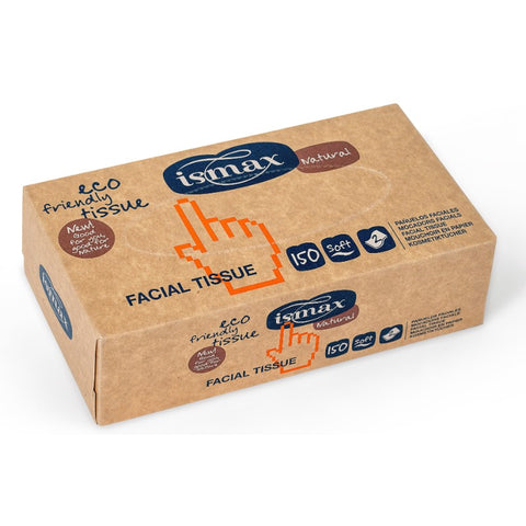 Comprar online PAðUELOS FACIALES ECOLOGICOS EN CAJA 150/u de ISMAX. Imagen 1